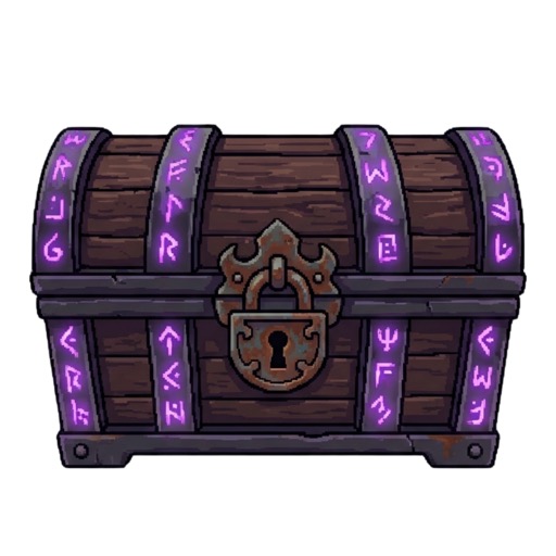 Mystic treasure chest decoration